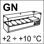 BAIN-MARIE DE BANC CU GEAM PENTRU SALADE